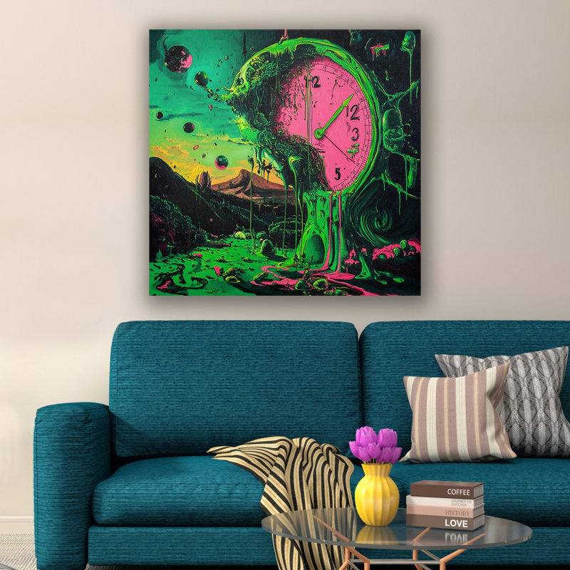 Peinture décorative sur toile