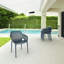 Chaise de salle à manger d'extérieur empilable Farrah-382686947