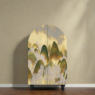 Légère garde-robe de chambre de luxe rétro