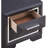 Liverpool G01600-N Nightstand , Black