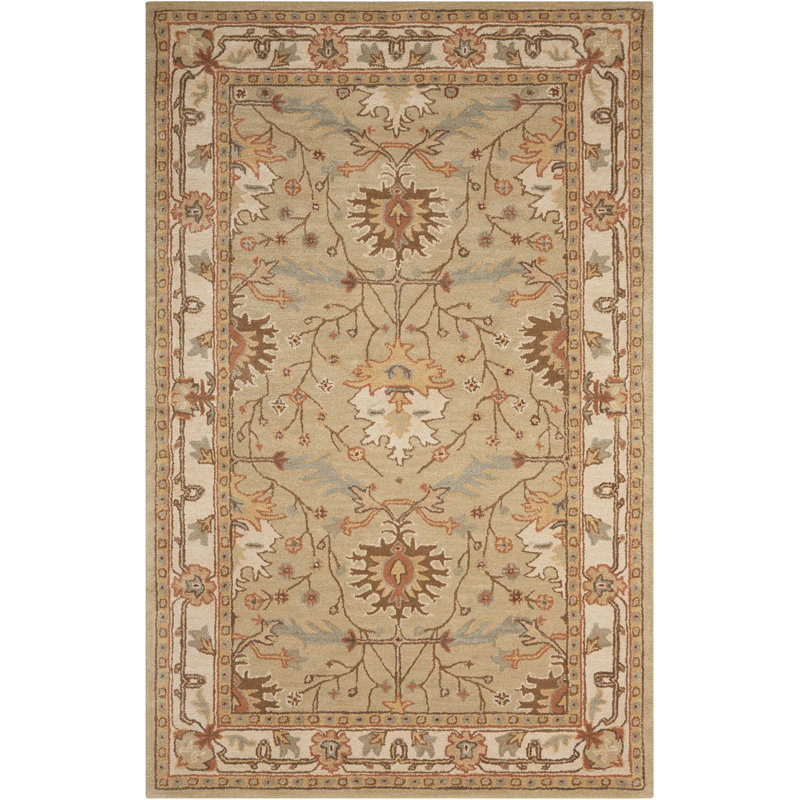 Lilian Wool Oriental Indoor Rug, Rectangle 2'6" x 4'