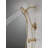 Nicoli 14 Series Brushed Gold Bathtub Shower Faucet Set with Handheld Shower Head, Valve Trim Kit, Champagne Bronze (Valve Included)-91336329