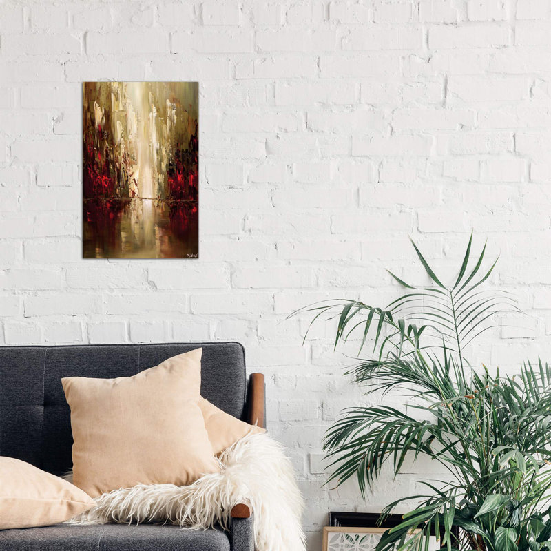 Skyscrapers by Osnat Tzadok - Wrapped Canvas Print, 66.04 cm H x 45.72 cm W x 1.91 cm D