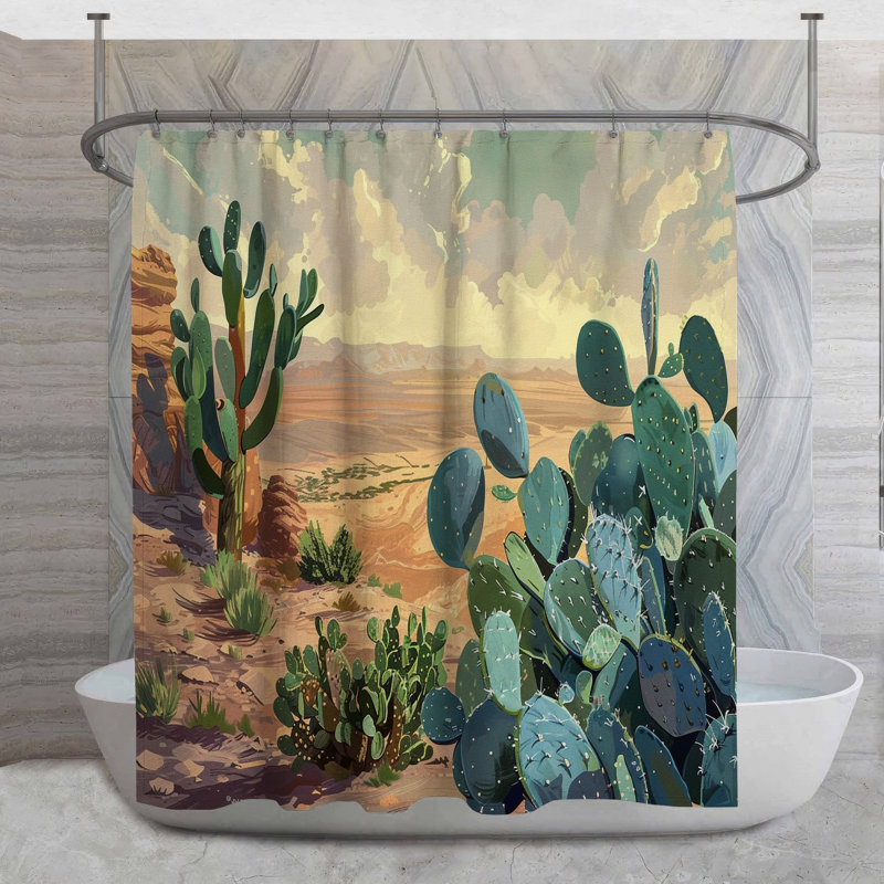 Cerrie Shower Curtain, 84"H x 70"W