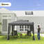 Annayeli 3m x 3m Metal Pop-Up Gazebo