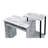 Desk,Rectangular Computer Desk With Keyboard Tray, Shelf Compartment-645834163-645834161
