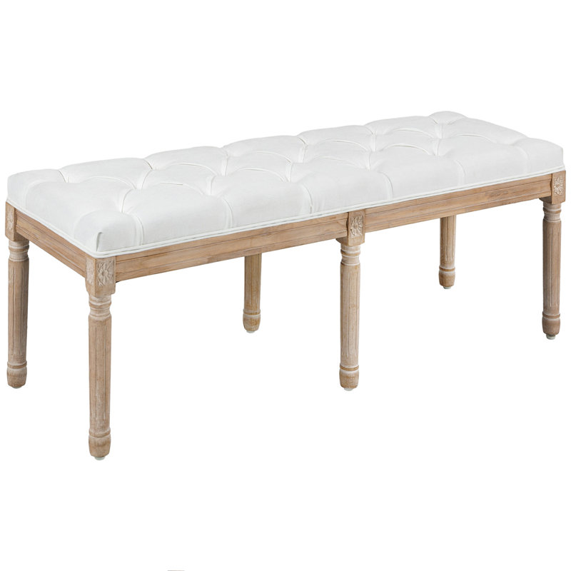Banc de chambre rembourré HOMcom