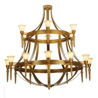 Lubovich 18 - Light Glass Chandelier