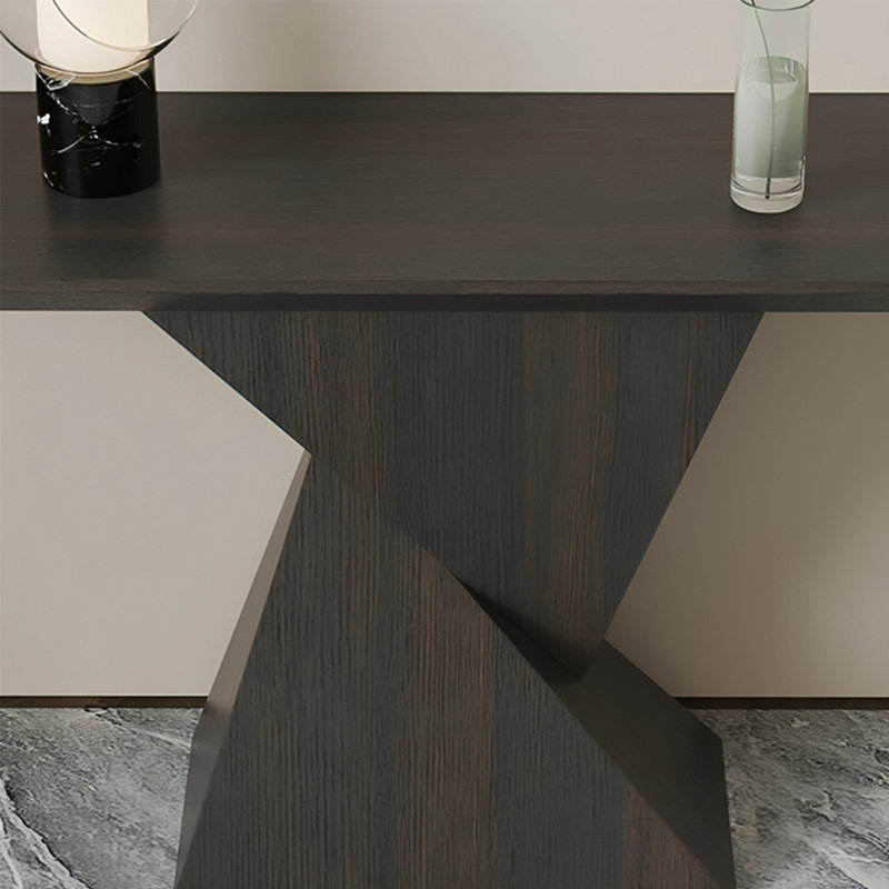 Modern Minimalist Art Console Table, 29.53" H x 47.24" W x 15.75" D