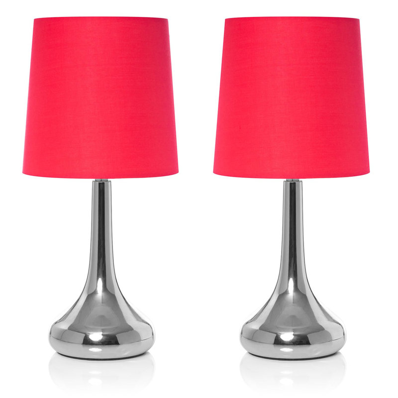 Caresa Table Lamp, Pink