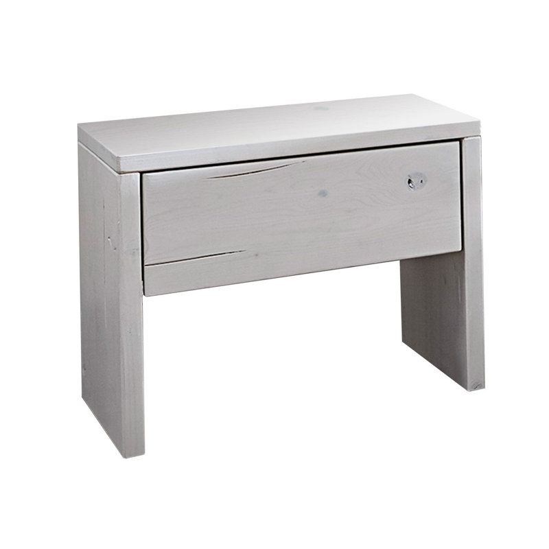 Vancouver 33cm W Solid Wood Bedside Table
