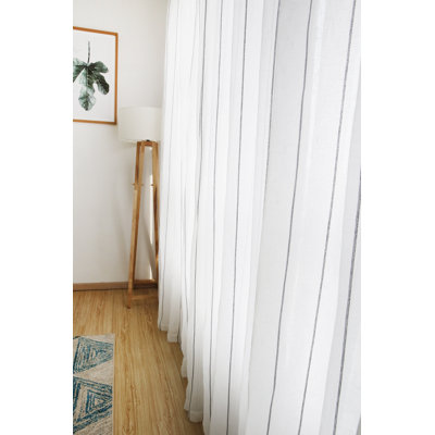 Lynndale Semi Sheer Curtain Single Panel
