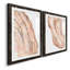 Rose Quartz I encadré mat - prêt à accrocher-978767334-978766873