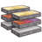 6 Pack Underbed Storage Containers Large Capacity Clothes Storage Bins With Clear Windows And Reinforced Handles For Blanket Comforter Bedding Clothes