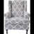 Gray/White Polyester selected