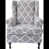 Polyester gris / blanc