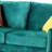 Everly Quinn Hessville Sofa 56" Velvet Round Arm Loveseat-1494818682