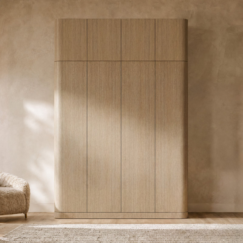 Armoire 92,9 po H, 93" H x 63" W x 24" D
