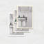 Miroir pour pharmacie Alyxus l 28 po x H 20 po
