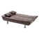 Astral 74'' Faux Leather Tufted Convertible Sofa