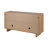 Modern Sideboard, 59''×15.75''×32.5'' Storage Cabinet With 4 Doors, MDF And Ash Veneer With Metal Handles, Natural Finish, Suitable For Dining/Living Room Storage-1531808990