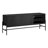 Brandy 60-inch TV stand made of black laminate and black metal, 58.74'' W X 15.39'' D X 23.46'' H-1730638626
