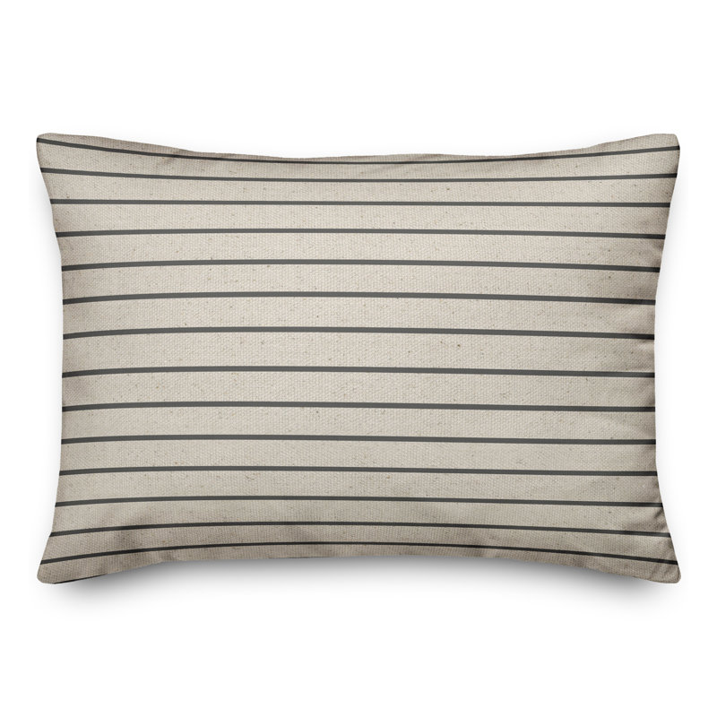 Striped Throw Pillow
