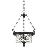 Shafer 3 - Light Natural Iron Unique/Statement Pendant
