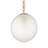 Uttermost Ripple 1 Light Frost Glass Pendant