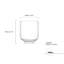 Milan 800ml Drinking Glass Set