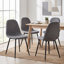 Chaises d'appoint rembourrées Delfinia
