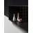White/Red 7.09" Porcelain Table Vase