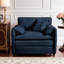 Fauteuil d'appoint surdimensionné en chenille surdimensionné-495586829-474339128