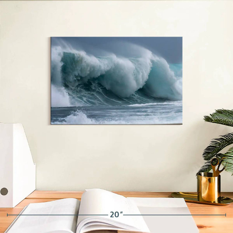 Gillard Monster Ocean Wave, 8" H x 12" W