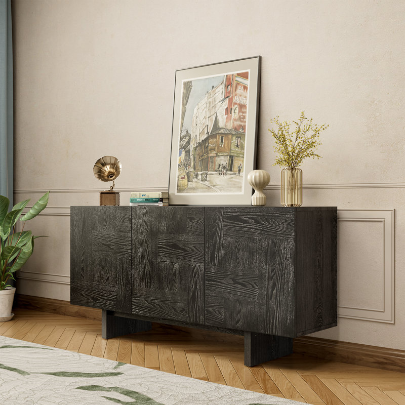 Kredell 63''W Wood Buffet Sideboard