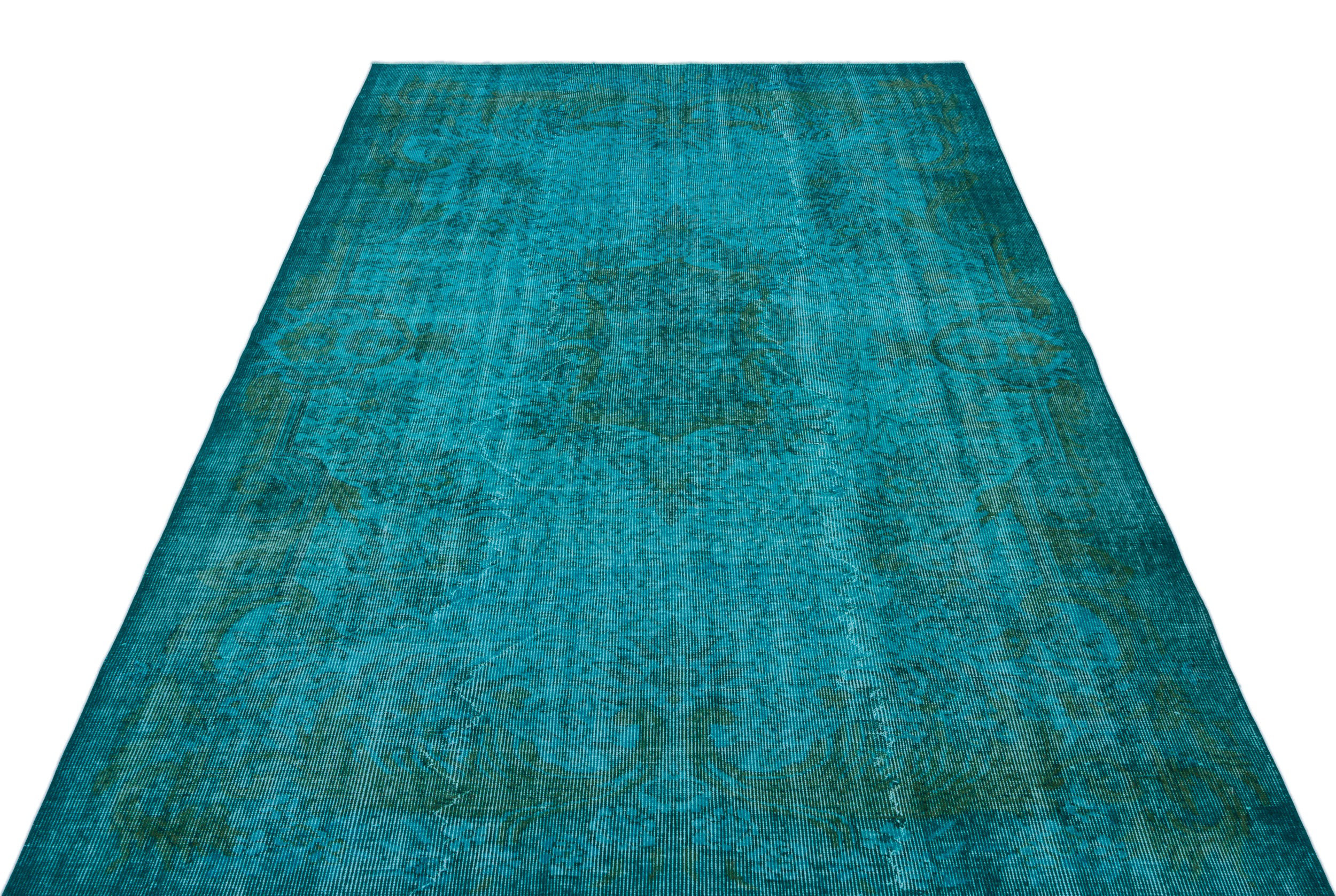 Aegean House Turquoise Vintage Wool Handmade Area Rug - Wayfair Canada