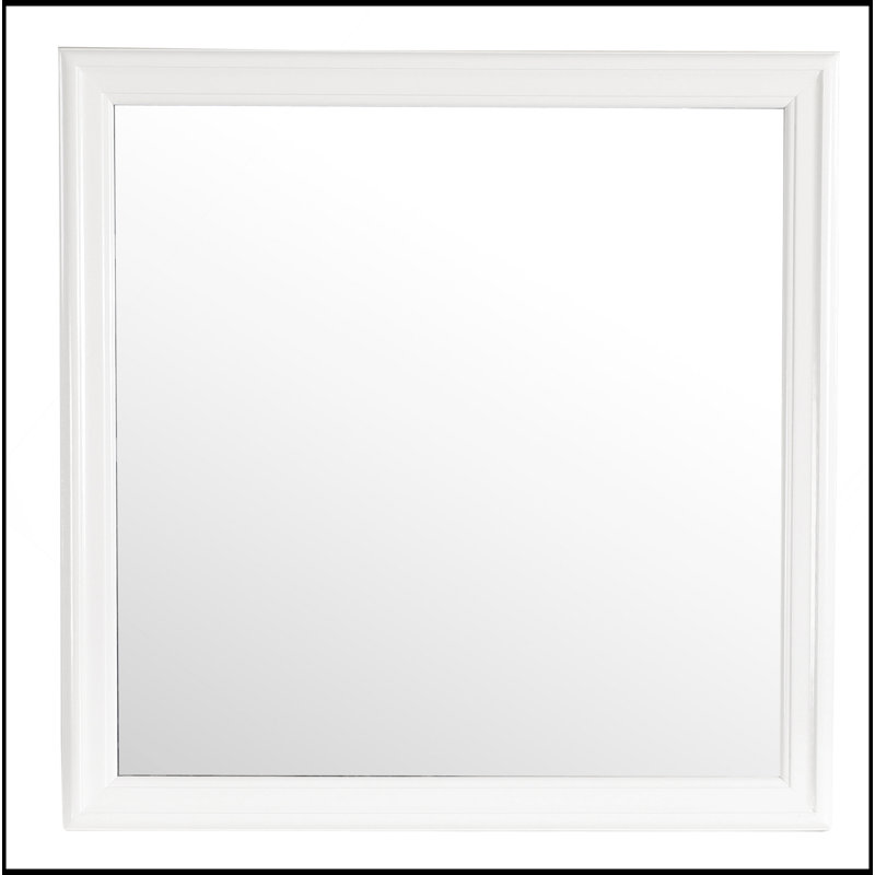 Miroir Louis Phillipe G3160-M, Blanc