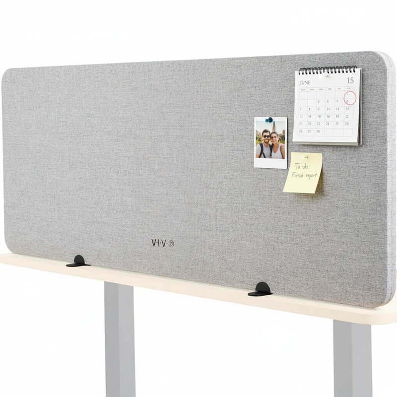 Séparateur de bureau VIVO, 59 po x 24 po