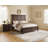3-Piece Classic Solid Wood Bedroom Set,Includes 65" H King Size Bed And Two Nightstands,Dark Brown-957545163-957545162