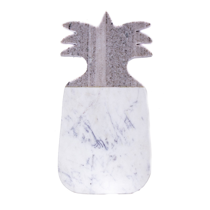 Handmade Pineapple Marble Cheese Or Cutting Board