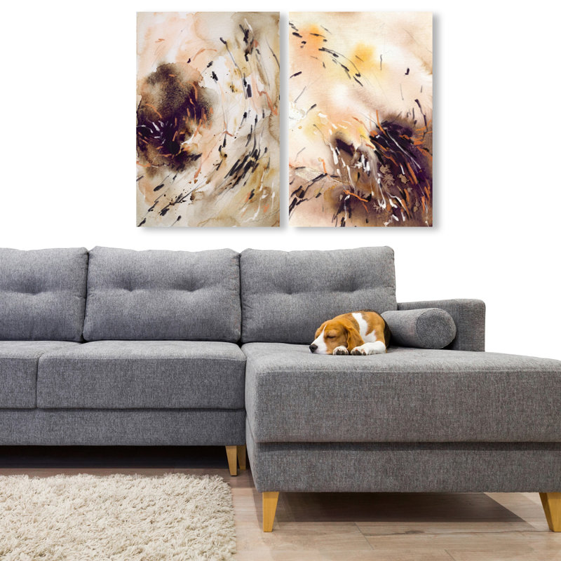 Floating Autumn Set Set by Oliver Gal, 30"H x 20"W, Gallery Wrapped