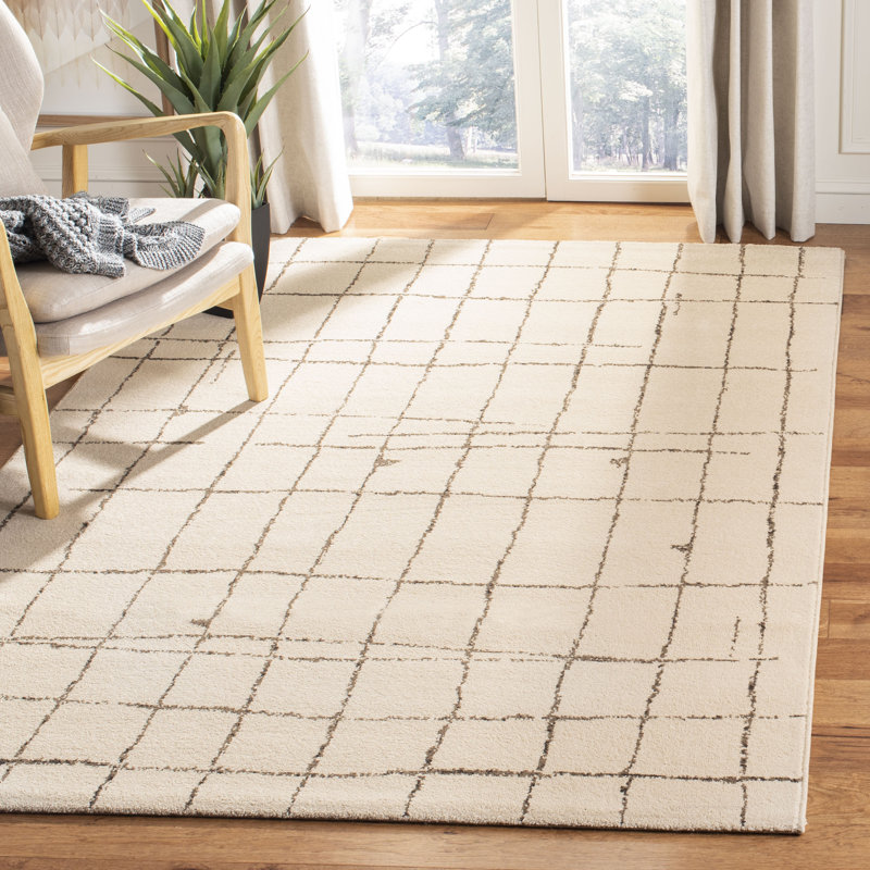 Akhalak Performance Geometric Rug, Rectangle 5'1" x 7'6"