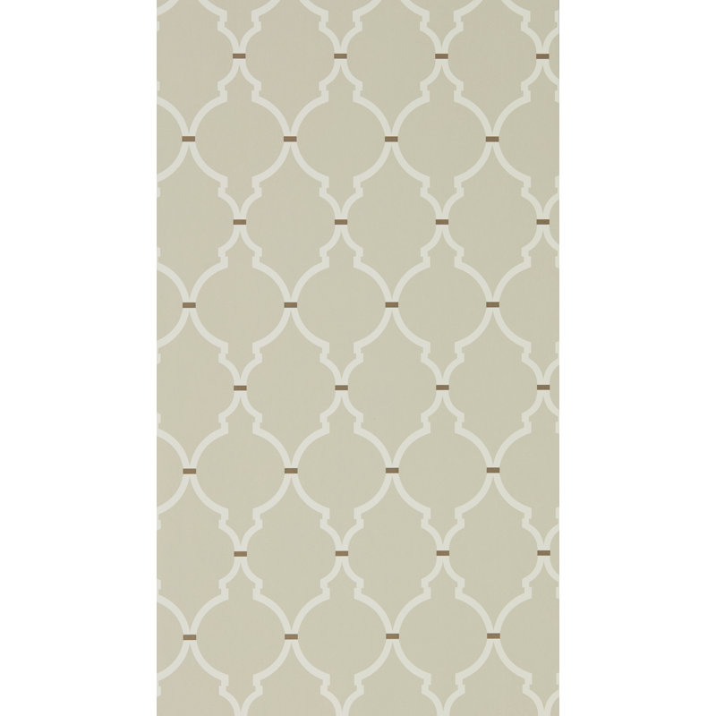 Empire Trellis 10.05m x 52cm Matte Wallpaper Roll, Neutral