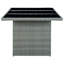 Promfret Rectangular Outdoor Dining Table , 200cm cm W 100cm cm D-287451427