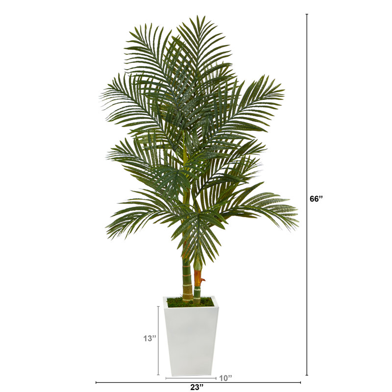 Palmier artificiel 66 po en pot