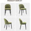 Upholstered Linen Dining Chair-1327883851