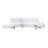 Maggi Convertible White Sectional