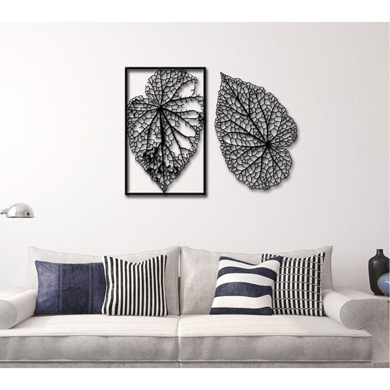 Handmade Traditional Trees And Nature Wall Decor on Metal