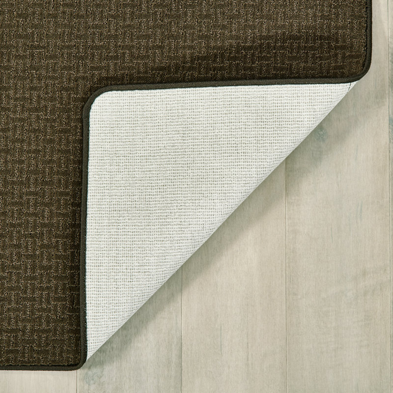 Soft-Touch Texture Blocks Indoor Rug, Rectangle 4' x 6'