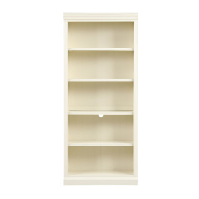 Suite de bibliothèque de 83 pouces de hauteur avec bande lumineuse, ensemble de bibliothèque décorative à 5 niveaux avec tablettes réglables, organisateur de rangement, étagère de rangement autoportante pour salon, bureau à domicile
